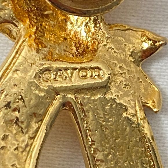 Avon Pin Breast Cancer Awareness Pink Ribbon And Gold Tone Rose - Picture 6 of 8